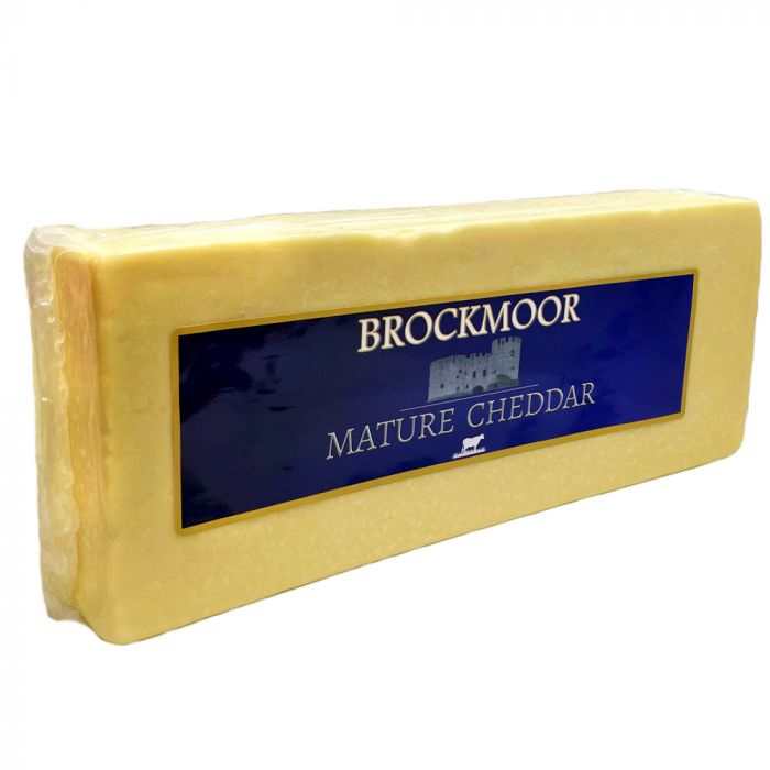 Brockmoor Mature Cheddar Cheese Block - 5kg approx